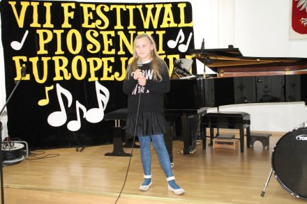 Uczestniczka VII Festiwalu Piosenki Europejskiej